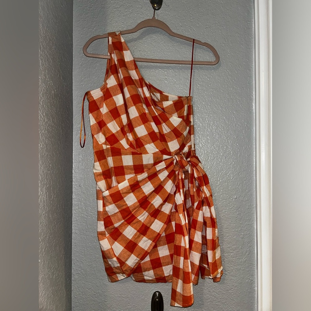 Orange Gameday Dress - Boutique